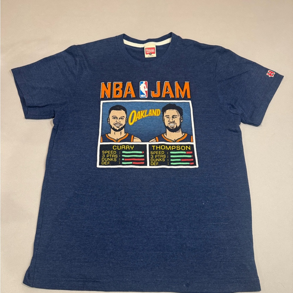 HOMAGE Navy Graphic Tee